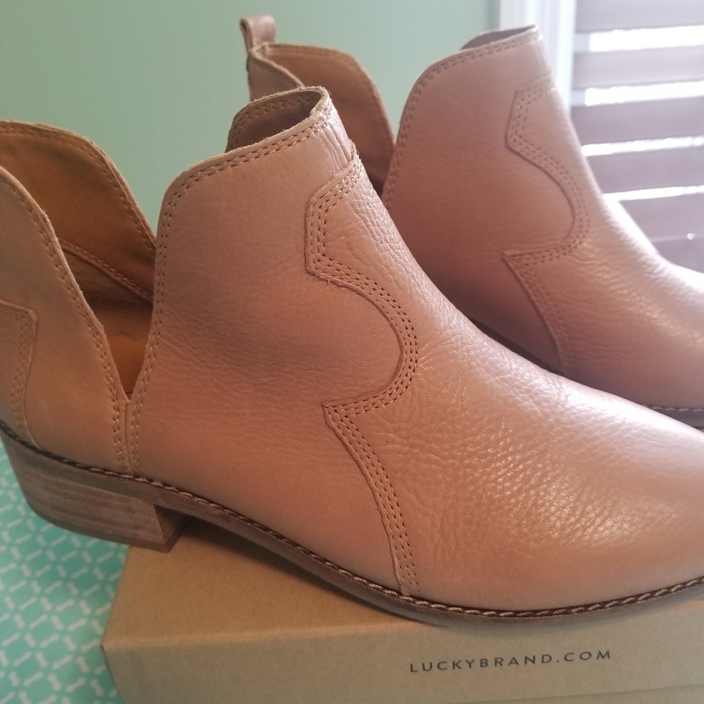 Brand new lucky brand booties